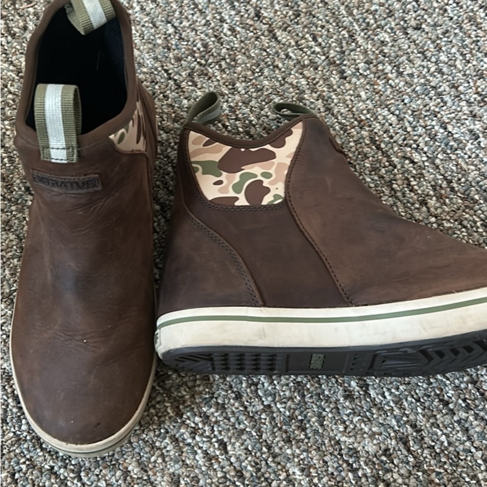 Xtratuf leather camo/brown
